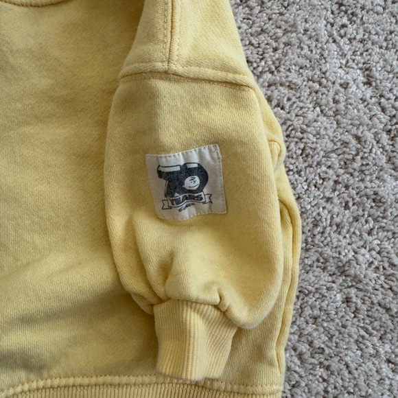 Zara Snoopy Sweatshirt | 6–9 Months | Like New - Picture 3 of 4